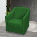 Ver imagem 2 de Kit 3 Poltronas Decorativas Para Sala De Espera Recepção Escritório Consultório Suede