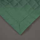 Ver imagem 4 de Kit Colcha Cobre Leito Matelado Casal Queen Size 3 Peças Copacabana 300 Fios Verde