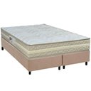 Ver imagem 1 de Conjunto Box Queen: Colchão Espuma Paropas Ag65 Master Clean + Base Crc Suede Clean (158x198)