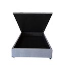 Ver mais imagens de Cama Box Baú Casal Linho Cinza – Base Reforçada com Amplo Espaço Interno (1,38 X 1,88)