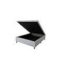 Ver imagem 3 de Cama Box Baú Casal Linho Cinza – Base Reforçada com Amplo Espaço Interno (1,38 X 1,88)