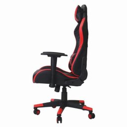 Cadeira Gamer Racer Pu Preta com Vermelho - 3