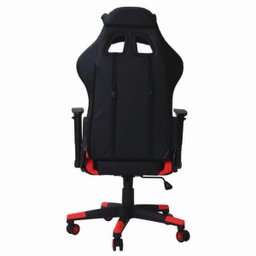 Cadeira Gamer Racer Pu Preta com Vermelho - 4