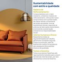 Ver mais imagens de Sofá Modular 2 Lugares Pé Madeira Sôma CabeCasa MadeiraOriginals