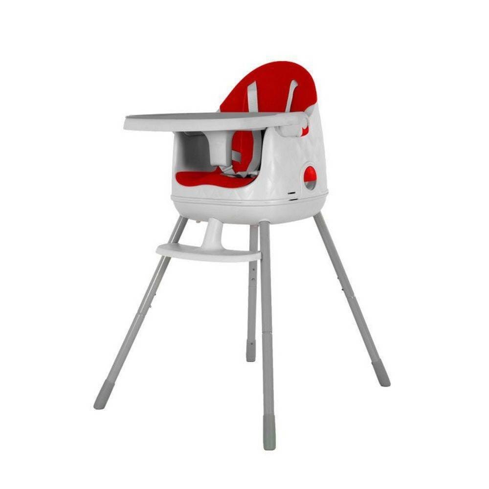 Cadeira de Refeição Alimentação Jelly Safety 1St Vermelha