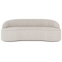 Ver imagem 3 de Sofá 4 Lugares Curvo Sala de Estar Living Lótus D02 Linho Cru 230 cm D-461 - Lyam Decor