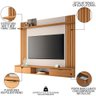 Painel Tv 70 Pol 180cm Bancada Suspensa Solus Off/cinamomo - Hb Móveis - 3
