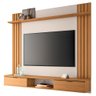 Painel Tv 70 Pol 180cm Bancada Suspensa Solus Off/cinamomo - Hb Móveis - 2