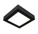 Ver imagem 1 de Plafon LED Sobrepor Valencia 16W 26x26 6500K Preto Bivolt