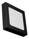Ver imagem 2 de Plafon LED Sobrepor Valencia 16W 26x26 6500K Preto Bivolt