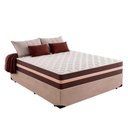 Ver imagem 1 de Cama Box Casal 138 Suede Cinza com Colchão Little Angel Mola Superlastic 63x138x188cm