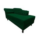 Ver imagem 4 de Recamier Decorativo Divã Styllus Lado Direito Bouclé Verde