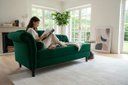 Ver imagem 2 de Recamier Decorativo Divã Styllus Lado Direito Bouclé Verde
