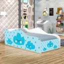 Ver imagem 1 de Cama Fun Nuvens Meninos Solteiro com Colchão