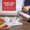 Ver imagem 4 de Elite Gourmet Percolador de Café Elétrico 12 Xícaras em Aço Inox