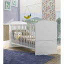 Ver imagem 3 de Quarto de Bebê Completo com Guarda-Roupa 2 Portas, Berço e Cômoda 3 Gavetas Completa Móveis