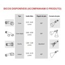 Ver imagem 6 de Pulverizador Manual Costal Branco Bpc20m 20l Pistão Metálico 4 Bicos