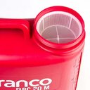 Ver imagem 3 de Pulverizador Manual Costal Branco Bpc20m 20l Pistão Metálico 4 Bicos