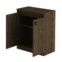 Ver imagem 6 de Balcão com Chave para Escritório Home Office ME4149 Nogal - Gran Belo