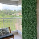 Ver imagem 4 de 3 Placa de Buxinho Artificial Jardim Vertical para Decoração de Paredes e Ambientes com Melhor Preço
