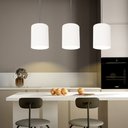 Ver imagem 3 de Lustre Luminária Pendente Vivare Free Lux Pe-4102pr Cúpula em Tecido 13x30cm