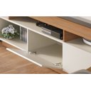Ver imagem 4 de Home Theater Humaita Off White Matte/freijó - Colibri Móveis