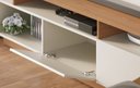 Ver imagem 4 de Home Theater Humaita Off White Matte/freijó - Colibri Móveis