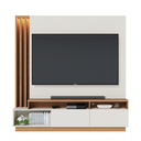 Ver imagem 2 de Home Theater Humaita Off White Matte/freijó - Colibri Móveis