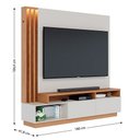 Ver imagem 7 de Home Theater Humaita Off White Matte/freijó - Colibri Móveis