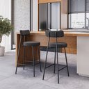 Ver imagem 5 de Banqueta Alta Bock Linho - Ssx Multicoisas