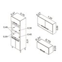 Ver imagem 3 de Armário de Cozinha (Não Acompanha Balcão) Jazz Itatiaia