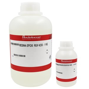Resina 4230 Epoxi Transparente para Altas Espessuras com Proteção Uv [1,180kg]