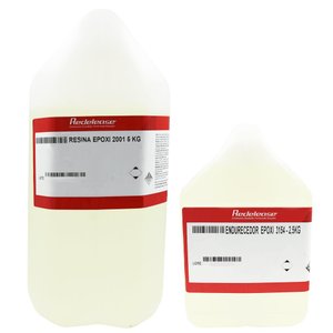 Resina 2001 Epoxi Transparente Com Endurecedor 3154 [7,5 Kg]