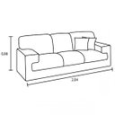 Ver imagem 3 de Sofá 3 Lugares Manuela 