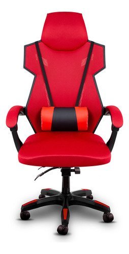 Cadeira Gamer Mesh Ergonômica Best Chair para Escritório Vermelha - 9