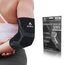 Ver imagem 1 de Cotoveleira de Compressão Sense Alasca - Estabilidade e proteção. Ideal para todo tipo de esporte.:P