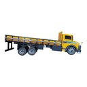 Ver imagem 5 de Caminhão Mb 1113 Frente Quadrada Carroceria Miniatura - Amarelo
