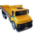 Ver imagem 3 de Caminhão Mb 1113 Frente Quadrada Carroceria Miniatura - Amarelo