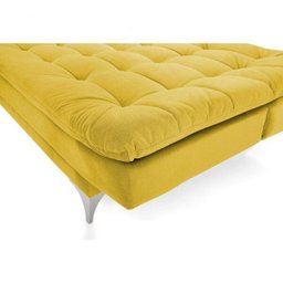 Sofá Cama 3 Lugares Pratic Espresso Móveis - 6