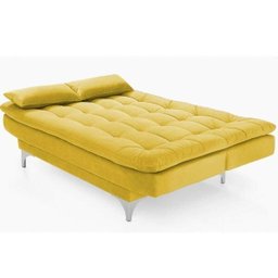 Sofá Cama 3 Lugares Pratic Espresso Móveis - 5