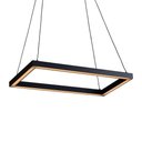 Ver imagem 1 de Lustre Pendente Newline Fit Led 743 Bivolt Preto 4000k Luz Neutra