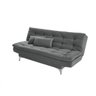 Sofá Cama 3 Lugares Pratic Espresso Móveis - 7