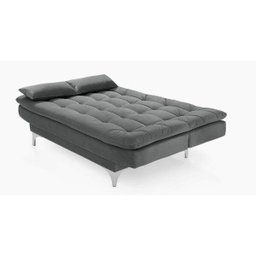 Sofá Cama 3 Lugares Pratic Espresso Móveis - 5
