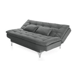 Sofá Cama 3 Lugares Pratic Espresso Móveis - 3