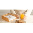 Ver imagem 3 de Suporte Porta Guardanapos Bambu Sense ou - Bambu