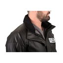 Ver imagem 4 de Conjunto Motoqueiro Estradeiro com Gola PVC Preto P - Pioneira, Tamanho: P