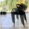 Kit 6 Cadeiras de Jantar Allegra Preta - 10