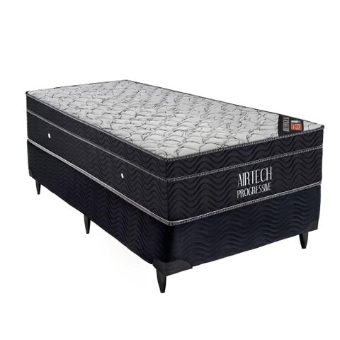 Conjunto Box Airtech Progressive Solteiro 78 Cm (larg) Base Camurca - 52775