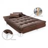 Sofá Cama 3 Lugares Versátil  - 6