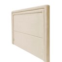 Ver imagem 2 de Cabeceira para Cama Box King 219cm Phili Lisa Bouclé Nobre Off White - Sallar Home